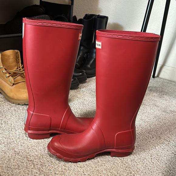 Red Hunter boots EU37 - Picture 5 of 5